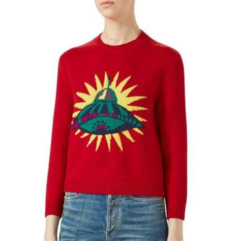 gucci spaceship sweater|gucci jumper women.